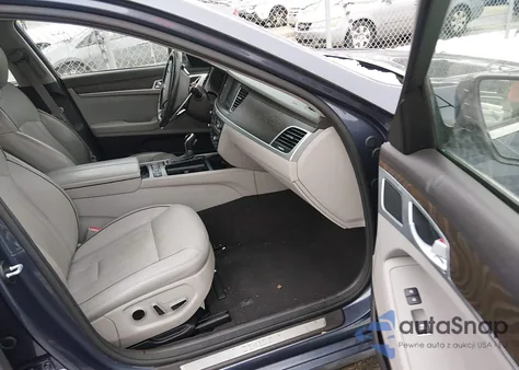 2015 Hyundai Genesis 5.0 z USA, uszkodzony, nr VIN KMHGN4JF0FU059489